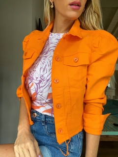 Jacket• MELISSA colors orange• on internet