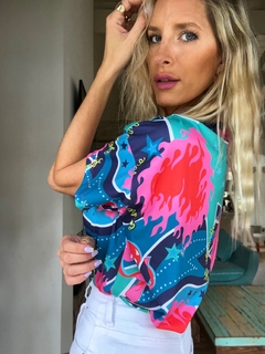 Remera• FIRE spring• - comprar online