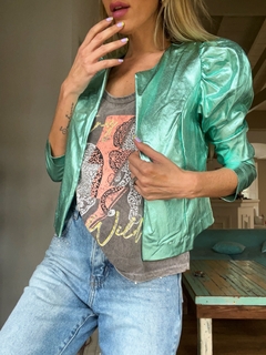 Imagem do Jacket• LISSI aqua metal•