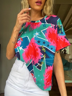 Remera• FIRE spring• - loja online