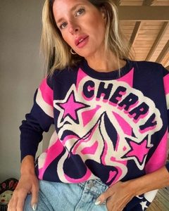 Sweater• CHERRY blue• en internet