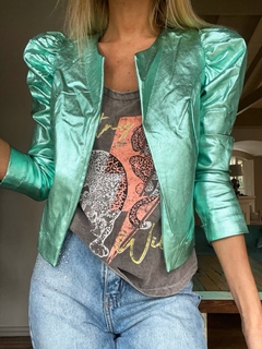 Imagem do Jacket• LISSI aqua metal•