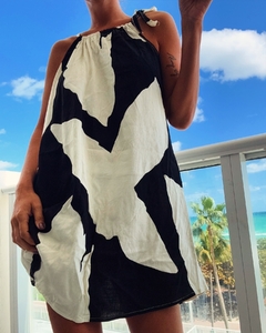 Vestido• HOLBOX black+white• - comprar online