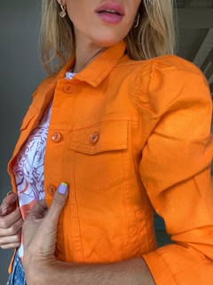 Jacket• MELISSA colors orange• on internet