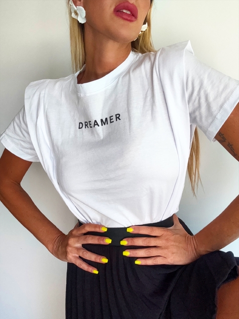 Remera• DREAMER white•