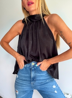 Blusa• HELLEN new black• - LA TIENDA by Me!