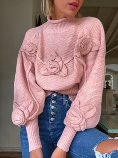 Sweater• ROMANTIC flower• - LA TIENDA by Me!