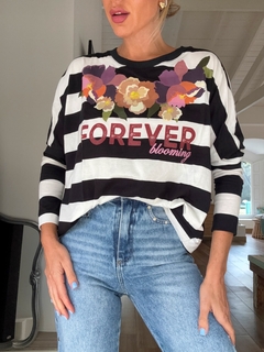 Remera M/ larga • FOREVER lines• - LA TIENDA by Me!