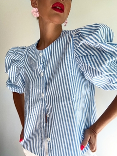 Camisa• JUSTINA sky lines• en internet