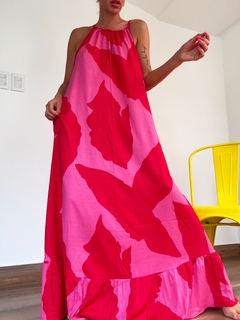 Maxi vestido• COZUMEL pink• - tienda online