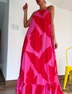 Maxi vestido• COZUMEL pink• - LA TIENDA by Me!