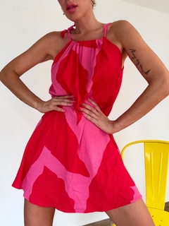 Vestido• HOLBOX pink• - comprar online