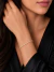 Pulseira Elástico com Micro Zircônias Cristal ( Folheado a Ouro 18k e Prata 925 )