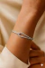 Bracelete Design Gota Vazada com Microzircônias ( Folheado a Ouro 18K e Ródio ) - comprar online