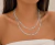 Colar Duplo Groumet 3 Por 1 Folheado a Ouro 18k e Prata 925 - Rk Romay Acessórios