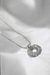 Colar Argola Cravejada Zircônia Folheado a Ouro 18k e Ródio na internet