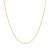 Longo Inteiro Veneziana Lisa 80CM Folheado a Ouro 18k e Prata 925