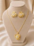 Conjunto na Veneziana 43cm + Extensor Flor Detalhada com Base Vazada Pétalas Redondas Cristal (Folheado a Prata 925 e Ouro 18K )