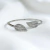 Bracelete Folha Sobreposta Cravejada Folheado a Ouro 18K e Ródio - comprar online