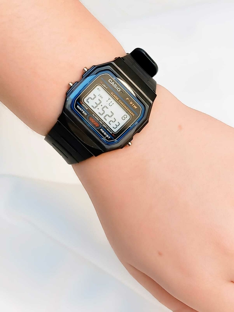 Relógio de Pulso Inspiração Casio Digital Vintage Preto