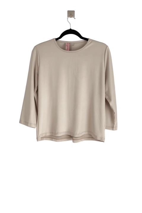 Remera pile rosa nude Mujer - comprar online