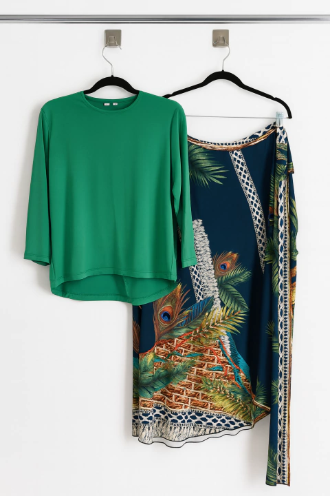 Falda Pareo Playa Flora Real - comprar online