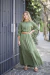 Vestido Folk Verde Militar. Mujer en internet