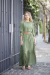 Vestido Folk Verde Militar. Mujer - Cherry Boop