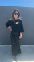 Maxi Falda Satén Black - comprar online