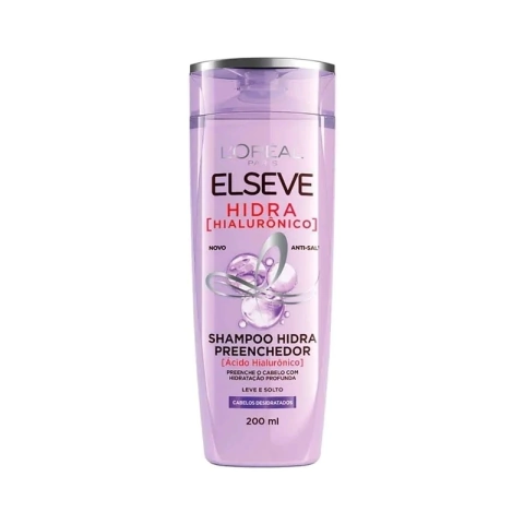 SHAMPOO HIDRA HIALURÔNICO PREENCHEDOR 200ML - L'ORÉAL PARIS ELSEVE