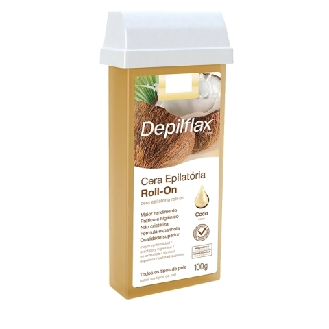 REFIL ROLL-ON COCO100g - DEPILFLAX
