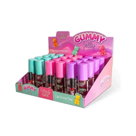LIP SHINE TINT GUMMY JELLY - CITY GIRLS