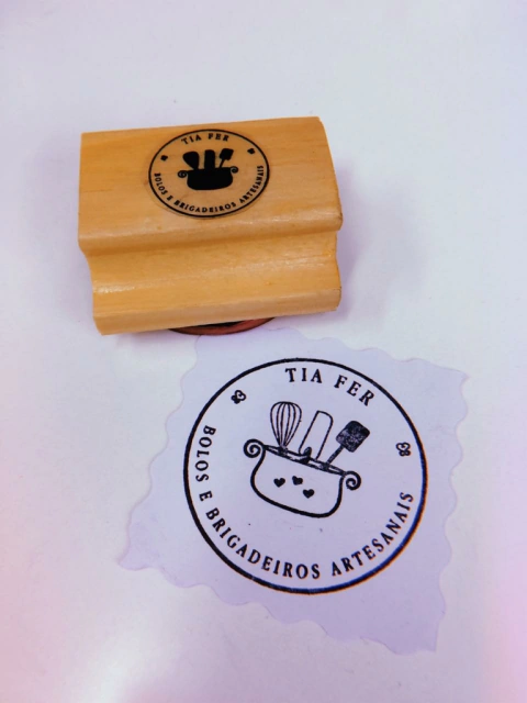 Carimbo Personalizado 5x5