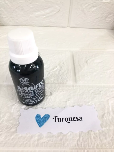 Tinta turquesa