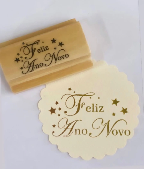 Carimbo Feliz Ano Novo