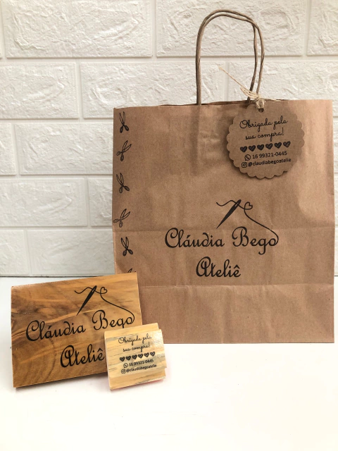 kit Carimbos Personalizados