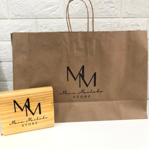 Carimbo Logo 12x12 + Carimbeira + tinta