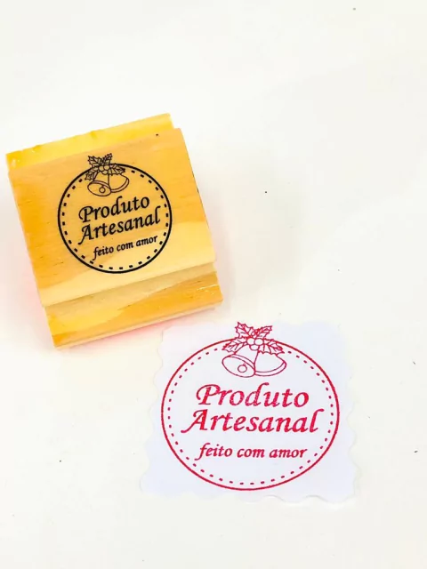 Carimbo Natal Produto Artesanal