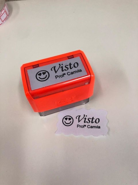 Carimbo automatico visto
