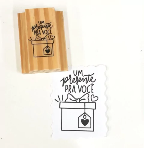 Carimbo Um Presente Pra Você