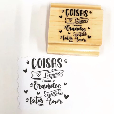 COISAS PEQUENAS TORNAM-SE GRANDES QUANDO FEITAS…