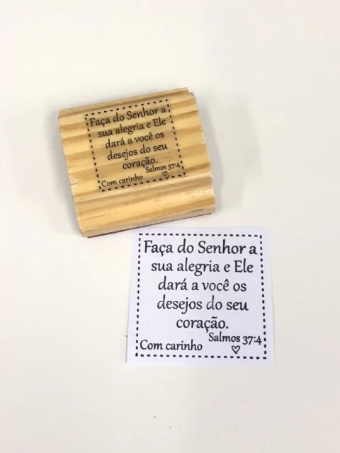 Carimbo Versículo 