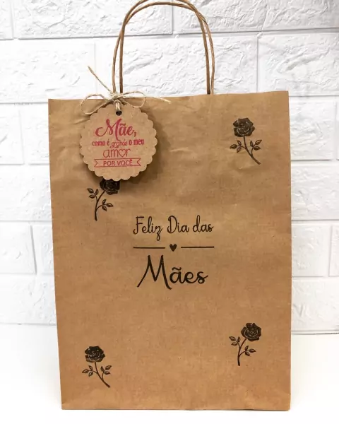 kit com 3 carimbos mães