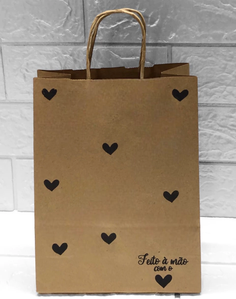 kit feito à mão com coração