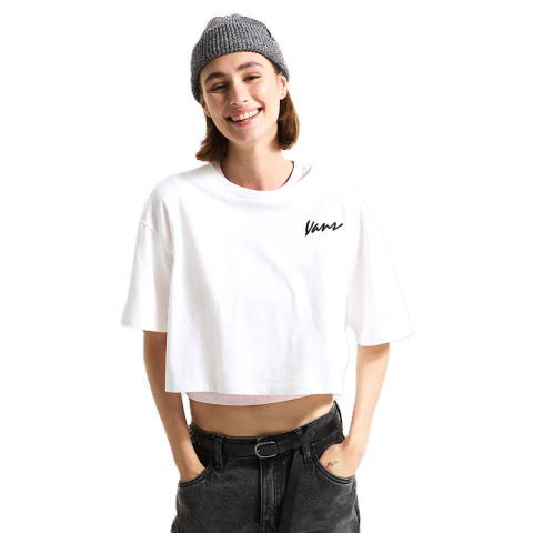 Remera Classic Script - VANS (VN000QDFWHTCASA)