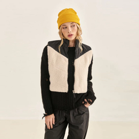 Chaleco Teddy - QUEEN JUANA (W24CA412)