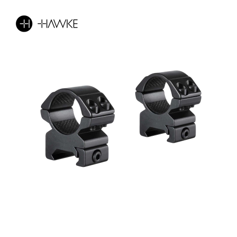 Anéis 25mm p/ Weaver 21mm Perfil Médio - Hawke COD 22113