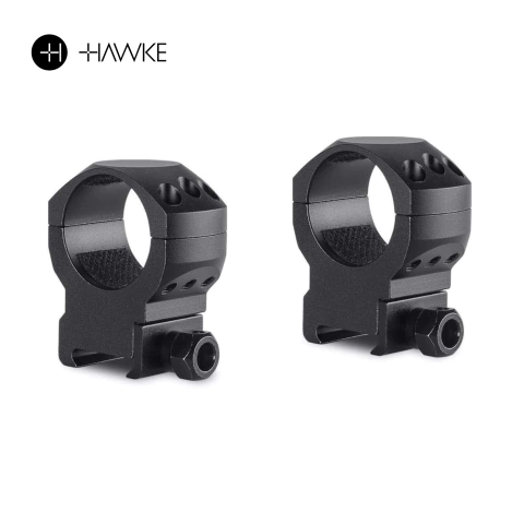 Anéis 30mm p/ Weaver 21mm Perfil Alto - Hawke COD 24117