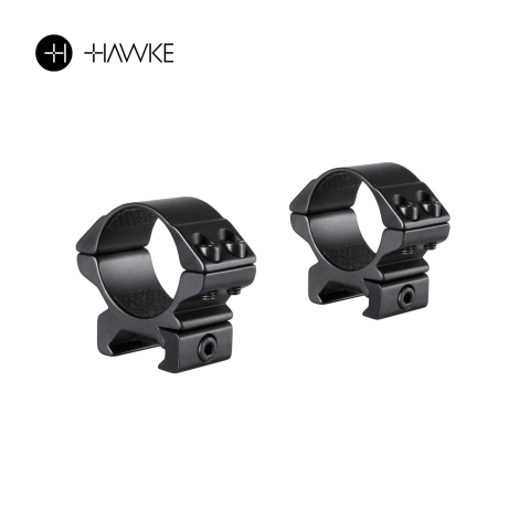 Anéis 30mm p/ Weaver 21mm Perfil Baixo - Hawke COD 22115