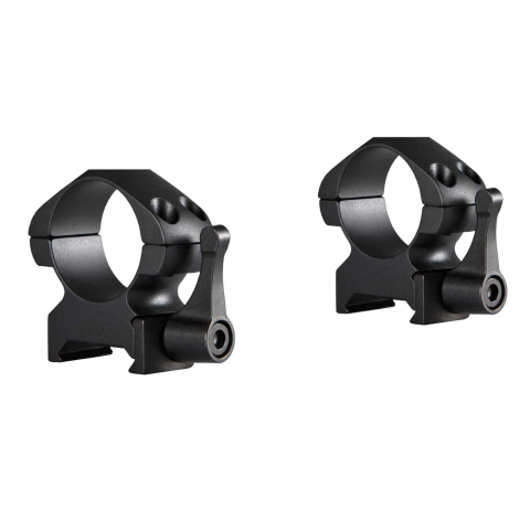 Anéis Aço 25mm p/ Weaver 21mm c/ engate rápido (médio) - Hawke COD 23011 - comprar online